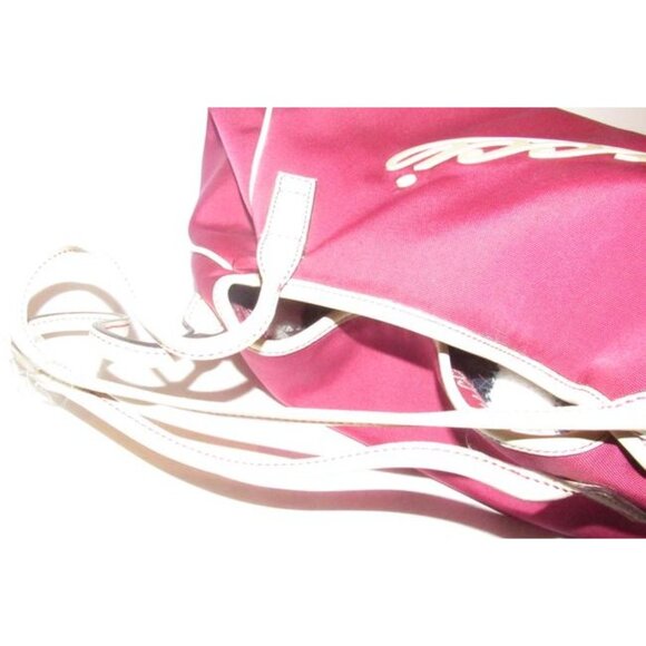 Gucci Bag "Boulevard" Pink Satchel Bubblegum Canvas Leather Tote w Logo - Picture 3 of 11